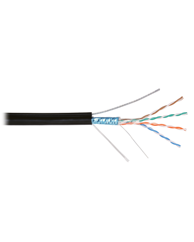 F/UTP 4pair, Cat5e, Solid, Out, SW, PVC (NMC 4905B-BK). Кабель «витая пара» (LAN) для структурированных систем связи. NIKOMAX в Рязани