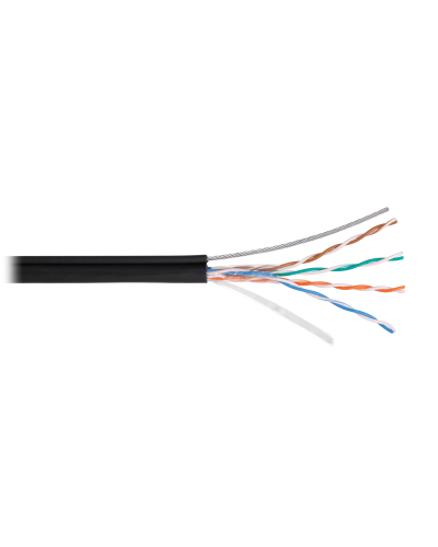 U/UTP 4pair, Cat5e, Solid, Out, SW, PVC (NMC 4805B-BK). Кабель «витая пара» (LAN) для структурированных систем связи. NIKOMAX в Рязани