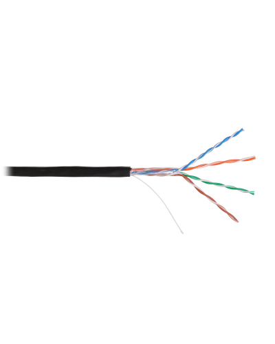 U/UTP 4pair, Cat5e, Solid, In/Out, нг(А)-HF (NMC 9100C-BK). Кабель «витая пара» (LAN) для структурированных систем связи. NIKOMAX в Рязани