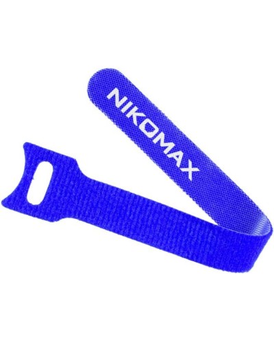 NMC-CTV210-16-SB-BL-10 (10шт). Стяжка-липучка с мягкой пряжкой. NIKOMAX в Рязани