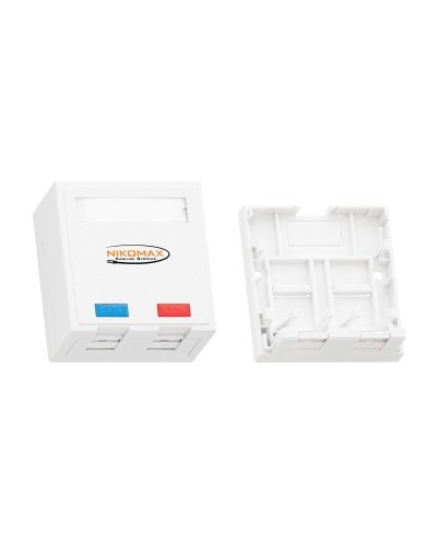 NMC-MB2P-ST-WT. Корпус настенной розетки. NIKOMAX в Рязани