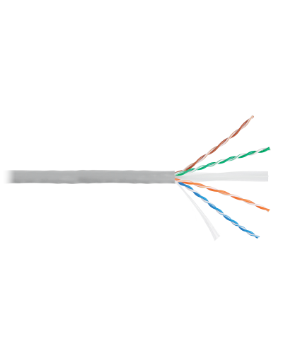 U/UTP 4pair, Cat6, Solid, In, PVC (NMC 2140A-GY). Кабель «витая пара» (LAN) для структурированных систем связи. NIKOMAX в Рязани