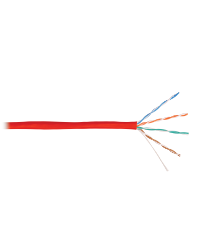 U/UTP 4pair, Cat5e, Solid, In, нг(А)-HF (NMC 9100C-RD). Кабель «витая пара» (LAN) для структурированных систем связи. NIKOMAX в Рязани