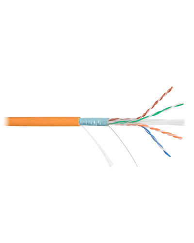 F/UTP 4pair, Cat6a, Solid, In, нг(А)-HF (NMC 4255C-OR). Кабель «витая пара» (LAN) для структурированных систем связи. NIKOMAX в Рязани