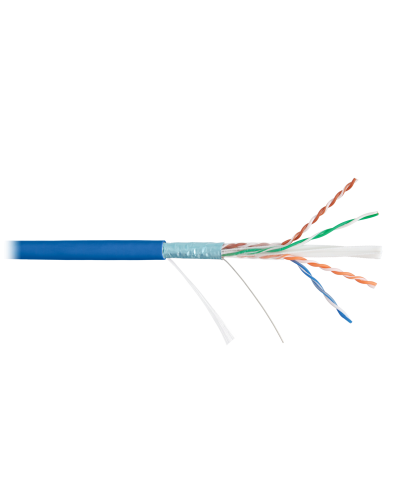 F/UTP 4pair, Cat6, Solid, In, нг(А)-HF (NMC 4240C-BL). Кабель «витая пара» (LAN) для структурированных систем связи. NIKOMAX в Рязани
