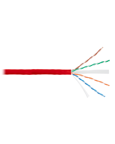 U/UTP 4pair, Cat6, Solid, In, нг(А)-HF (NMC 4140C-RD). Кабель «витая пара» (LAN) для структурированных систем связи. NIKOMAX в Рязани