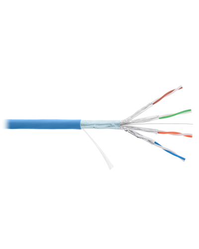 F/FTP 4pair, Cat6a, Solid, In, нг(А)-HF (NMC 4355C-IB). Кабель «витая пара» (LAN) для структурированных систем связи. NIKOMAX в Рязани