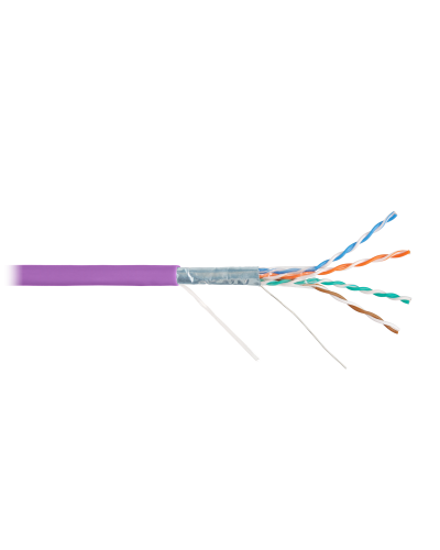F/UTP 4pair, Cat5e, Solid, In, нг(А)-HF (NMC 4200C-VL). Кабель «витая пара» (LAN) для структурированных систем связи. NIKOMAX в Рязани