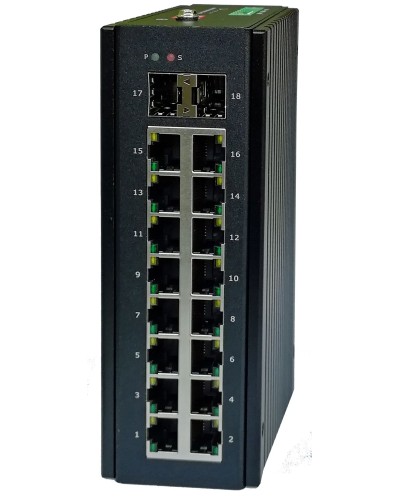 NIS-3200-216PSG (63P16SG2). Коммутатор неуправляемый с PoE. NSGate в Рязани
