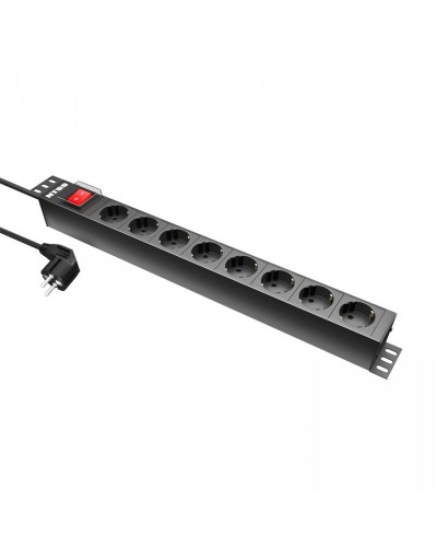NTSS-PDU-DA2034 гор.размещ. 8xSchuko базовые 16A Schuko 1.8м. Блок розеток 19. NTSS в Рязани