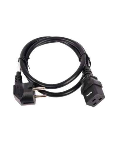 NTSS-PC19772 C19-Schuko проводник.:3х1.5мм2 3м 220/250В 16А черный. Кабель питания. NTSS в Рязани