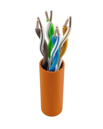 NTSS-IN-UTP4-5Е-LSZH-OR кат.5E UTP 4 пары 24AWG LSZH внутренний 305м оранжевый. Кабель «витая пара» (LAN) для структурированных систем связи. NTSS в Рязани