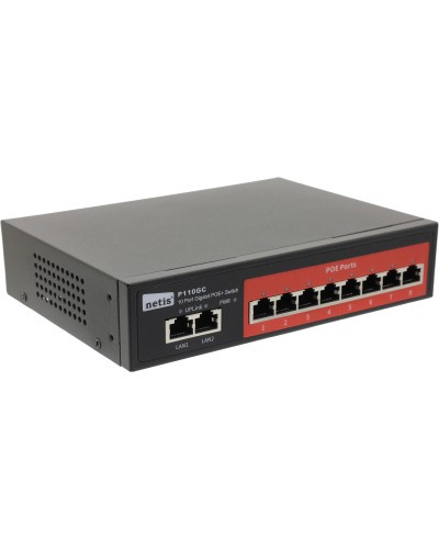 Netis P110GC. Коммутатор сетевой PoE неуправляемый. Netis в Рязани