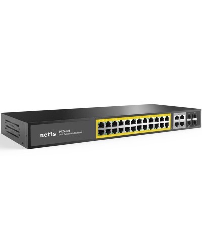 Netis P124GH. Коммутатор сетевой PoE неуправляемый. Netis в Рязани