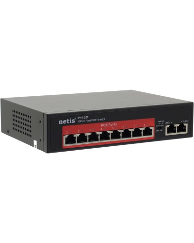 Netis P110C. Коммутатор сетевой PoE неуправляемый. Netis в Рязани