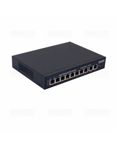 SW-21000(120W). Коммутатор 10-портовый  Fast Ethernet с PoE. OSNOVO в Рязани
