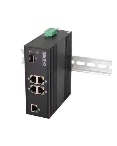 SW-40501/IC. Промышленный PoE коммутатор Fast Ethernet на 6 портов. OSNOVO в Рязани