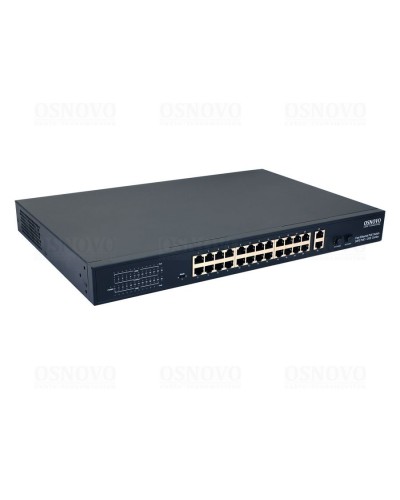 SW-62422(400W). Коммутатор 24-портовый  Fast Ethernet с PoE. OSNOVO в Рязани