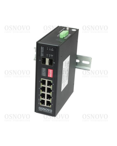 SW-80802/I(Port 90W, 300W). Коммутатор с PoE. OSNOVO в Рязани