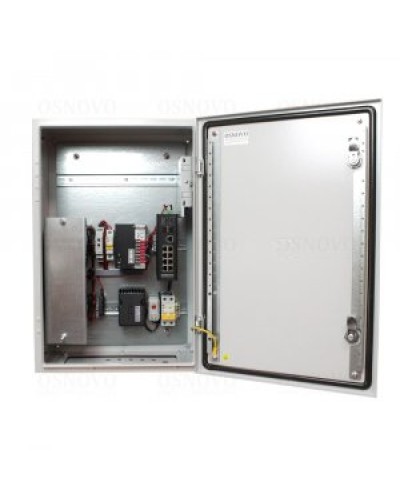 OS-46TB1(SW-80802/ILS(port 90W)). Уличная станция с термостабилизацией и резервным питанием. OSNOVO в Рязани