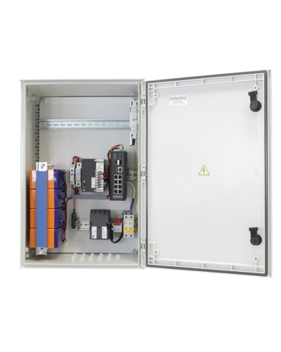 OSP-46TB1(SW-80802/ILS(port 90W)). Уличный коммутатор с PoE. OSNOVO в Рязани