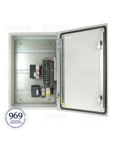 OS-46T1(SW-80822/ILR). Уличная станция с термостабилизацией и резервным питанием. OSNOVO в Рязани
