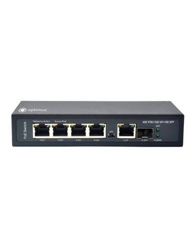 U1E-4G/1G/1S. Коммутатор с PoE . Optimus в Рязани
