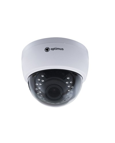 IP-E025.0(2.8-12)P_DP02. Видеокамера IP купольная. Optimus в Рязани