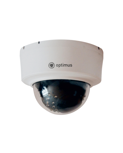 IP-S025.0(2.8)P_V.1. Видеокамера IP купольная. Optimus в Рязани