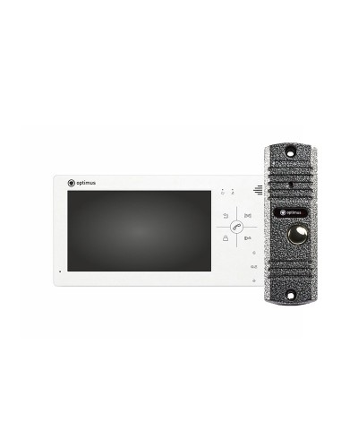 VM-7.0 (w)+ DS-700L (сереб.). Комплект видеодомофона. Optimus в Рязани