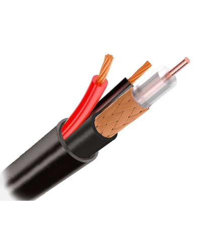 КВК-П 2х0.75 (outdoor) CCA Light. Кабель комбинированный для систем видеонаблюдения. Optimus в Рязани