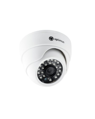 IP-E022.1(2.8)_DP03. Видеокамера IP купольная. Optimus в Рязани