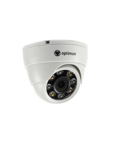 IP-E024.0(2.8)PL_DP03. Видеокамера IP купольная. Optimus в Рязани