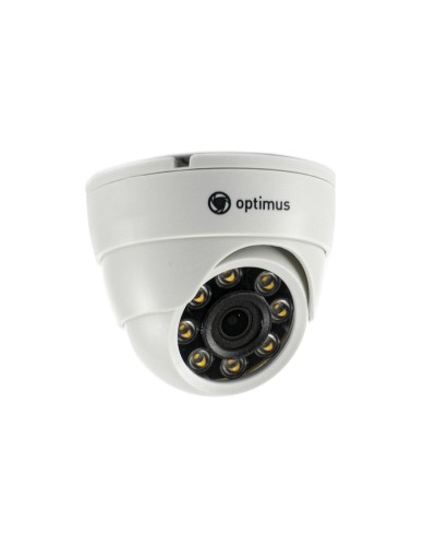 IP-E025.0(2.8)PF_DP03. Видеокамера IP купольная. Optimus в Рязани