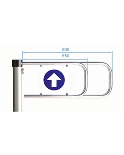 PERCo-ASG-650. Створка для калитки. PERCo в Рязани