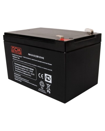 PM-12-12. Аккумулятор герметичный свинцово-кислотный. POWERCOM в Рязани