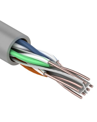 U/UTP 4PR 23AWG, CCA, CAT6, PVC, 305м. PROconnect (01-0047-3). Кабель «витая пара» (LAN) для структурированных систем связи. PROCONNECT в Рязани
