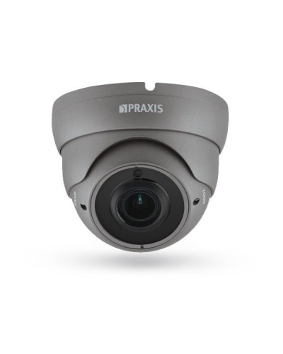 PE-7142IP 2.8-12 A/SD. Видеокамера IP купольная. Praxis в Рязани
