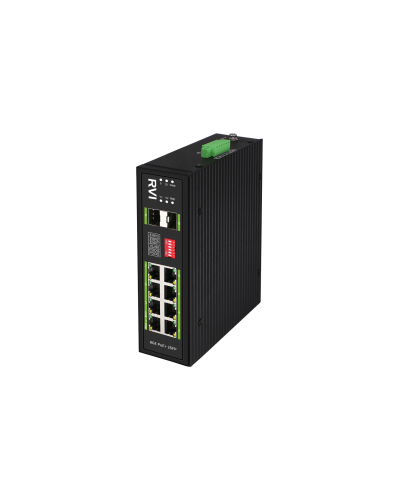 RVi-1NSI8GP-2S. Коммутатор с питанием по PoE. RVi в Рязани