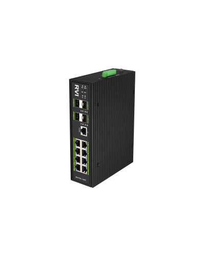 RVi-1NSIM8GP-4S. Коммутатор с питанием по PoE. RVi в Рязани