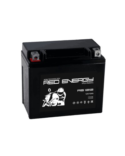 Red Energy RS 1212. Аккумулятор герметичный свинцово-кислотный стартерный. Red Energy в Рязани