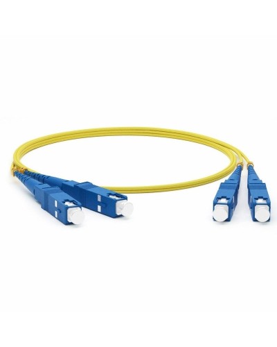 Патч-корд оптический соединительный (SM), 9/125 (OS2), SC/UPC-SC/UPC, (Duplex), LSZH, 1м (50-2011): Патч-корд оптический в Рязани