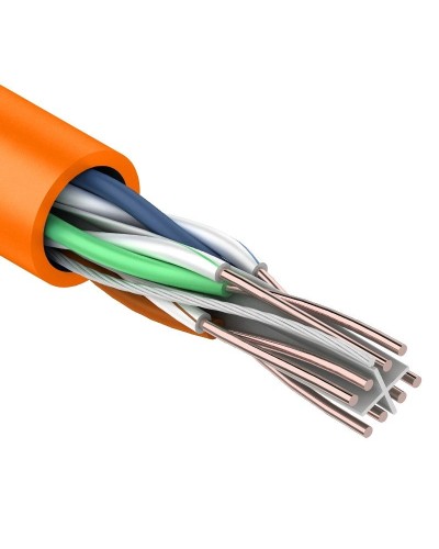 U/UTP 4PR 23AWG CAT6 305м нг(А)-HF REXANT (01-0050). Кабель «витая пара» (LAN) для структурированных систем связи. Rexant в Рязани