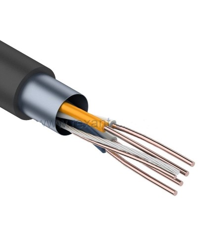 F/UTP, CAT 5e, PE, 2PR, 24AWG, OUTDOOR, SOLID, черный, 305м, REXANT (01-0124). Кабель «витая пара» (LAN) для структурированных систем связи. Rexant в Рязани