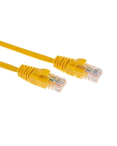 Патч-корд U/UTP, CAT 5e, RJ45-RJ45, 26AWG, LSZH, желтый, 0,3м  REXANT (02-0105-03). Патч-корд UTP. Rexant в Рязани