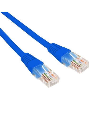 Патч-корд U/UTP CAT 6, RJ45-RJ45, 26AWG, LSZH, синий, 2м REXANT (02-0294-2). Патч-корд UTP. Rexant в Рязани