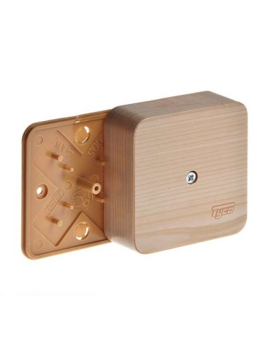 Коробка TYCO ОП 79х79х32мм IP40 сосна (65004-27М). Коробка распределительная. RuVinil в Рязани
