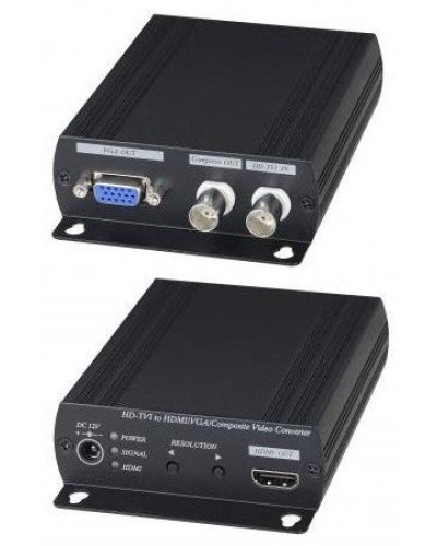 AD001HD4. Преобразователь-разветвитель AHD/HDCVI/HDTVI в HDMI/VGA/CVBS. SC&T в Рязани
