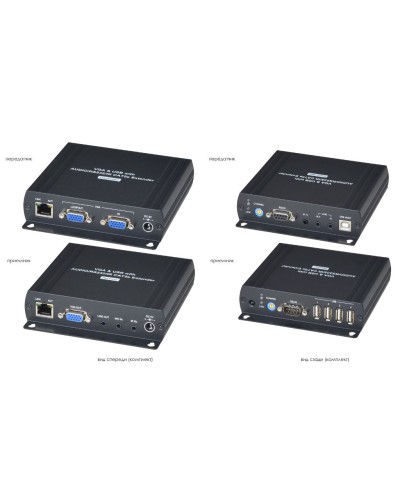VKM04. Удлинитель VGA, клавиатуры, мыши. SC&T в Рязани