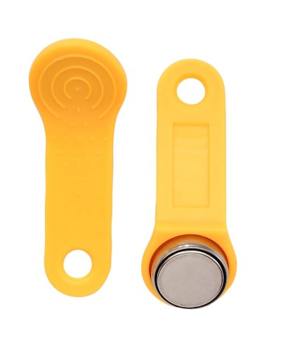 RW 1990 SLINEX (желтый). Ключ электронный Touch Memory с держателем. SLINEX в Рязани
